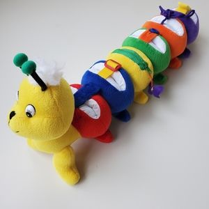 Discovery Toys Dress-a-pillar plush caterpillar